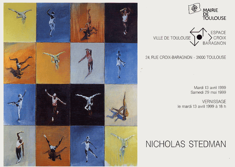 exhibition flier Trapeze artist